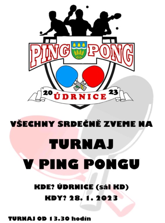 TURNAJ V PING PONGU