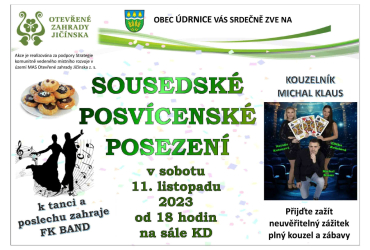 Uplynulé události Sousedské posvícenské posezení